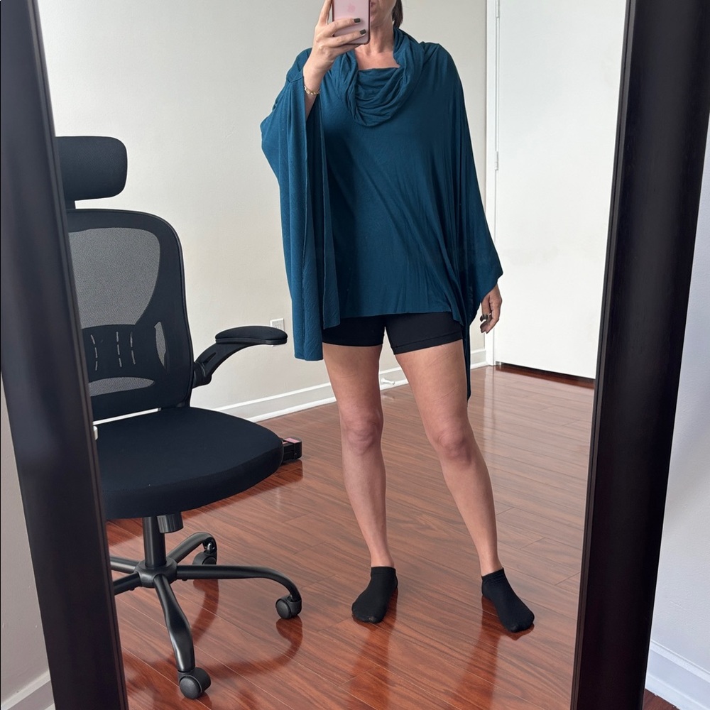 Gottex Studio Teal Poncho